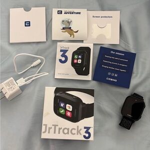 COSMO JrTrack 3 Kids Smartwatch - Black